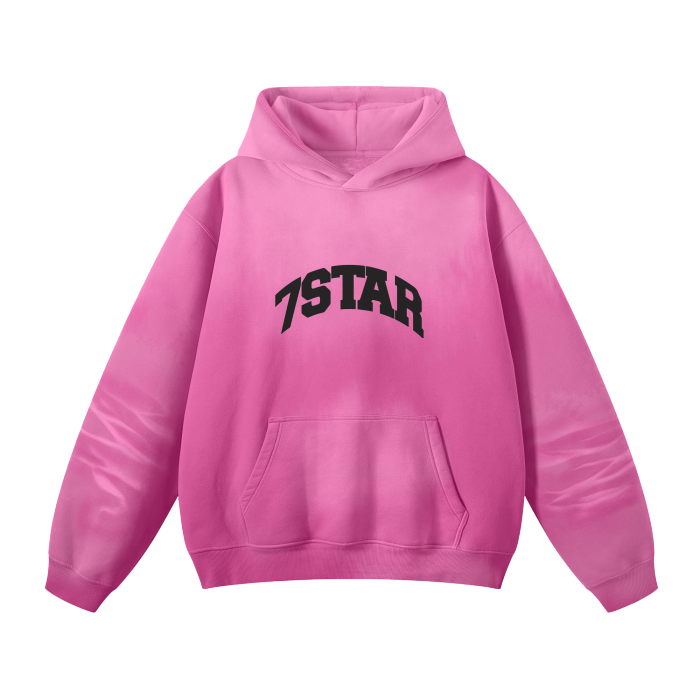 7Star Signature Hoodies (sand & rose)