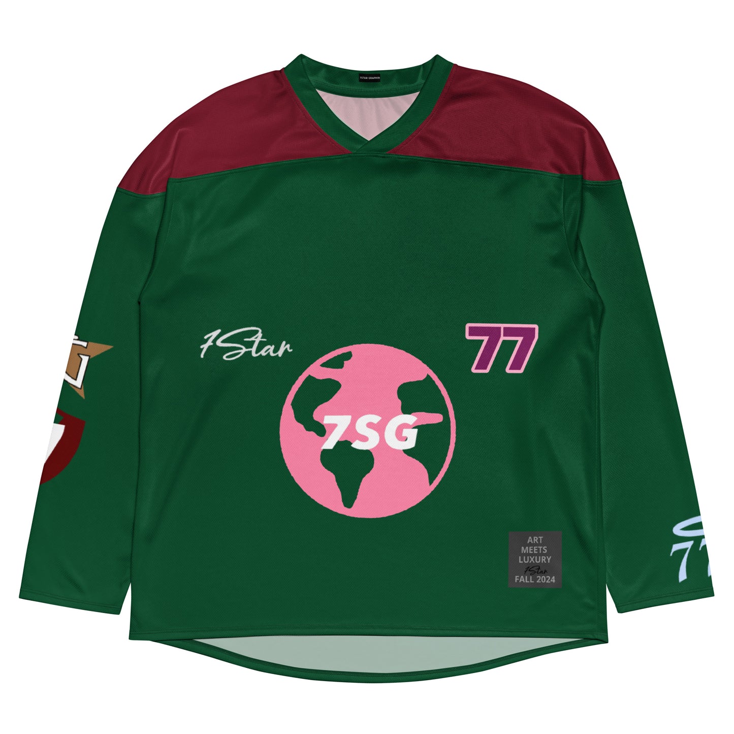 7Star hockey jersey (green)