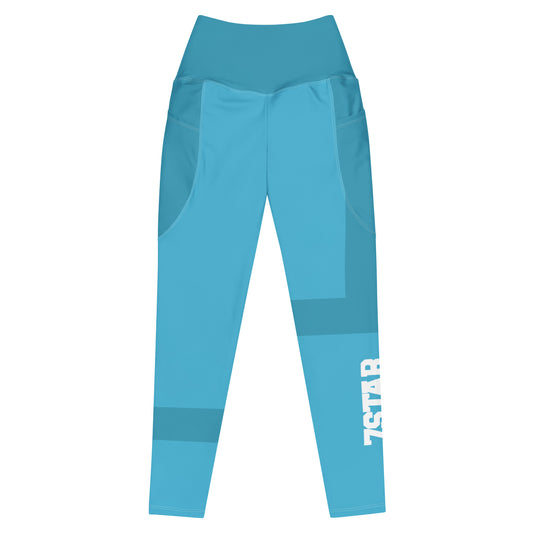 7Star Sport leggings (blue)